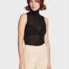 Calvin Klein Поло Extra Fine K20K204979 Черен Slim Fit за Жени цена