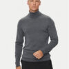 Calvin Klein Поло K10K110420 Сив Slim Fit за Мъже цена