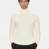 Calvin Klein Поло Superior K10K110420 Екрю Slim Fit за Мъже цена