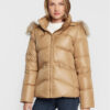 Calvin Klein Пухено яке Essentail K20K204952 Бежов Regular Fit за Жени цена