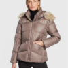Calvin Klein Пухено яке Essential K20K204952 Бежов Regular Fit за Жени цена