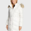 Calvin Klein Пухено яке K20K204953 Бял Regular Fit за Жени цена