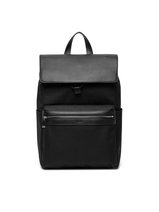 Calvin Klein Раница Contrast Flap Backpack LV04D3030G Черен за Мъже цена