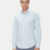 Calvin Klein Риза Essential LV019EU000 Светлосиньо Slim Fit за Мъже цена