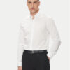 Calvin Klein Риза Essential LV019EU030 Бял Slim Fit за Мъже цена