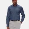 Calvin Klein Риза LV019EU024 Тъмносин Slim Fit за Мъже цена