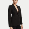 Calvin Klein Сако LV044B491G Черен Slim Fit за Жени цена