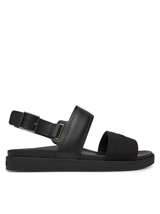 Calvin Klein Сандали Back Strap W/ Buckle Logo HM0HM01742 Черен за Мъже цена