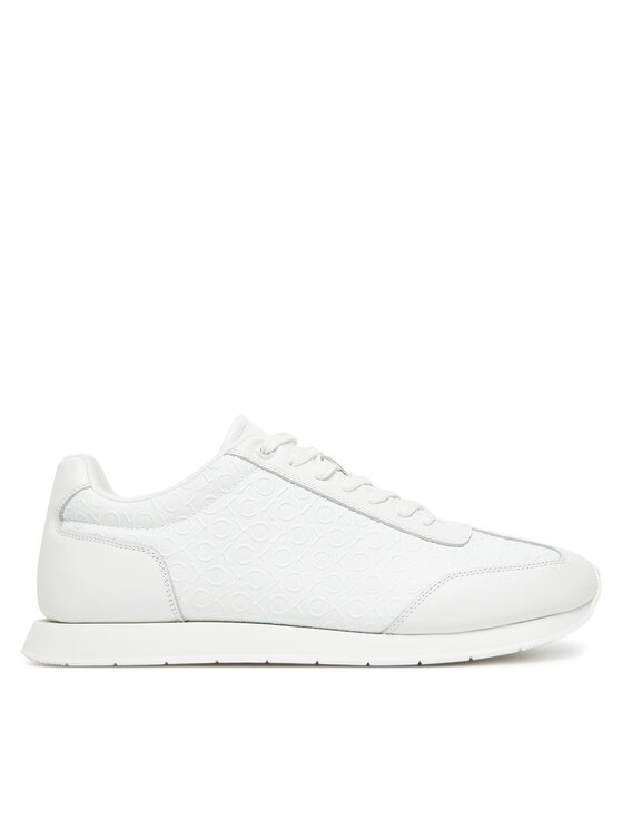 Calvin Klein Сникърси Low Prof Runn Laceup Mono HM0HM01896 Бял за Мъже цена
