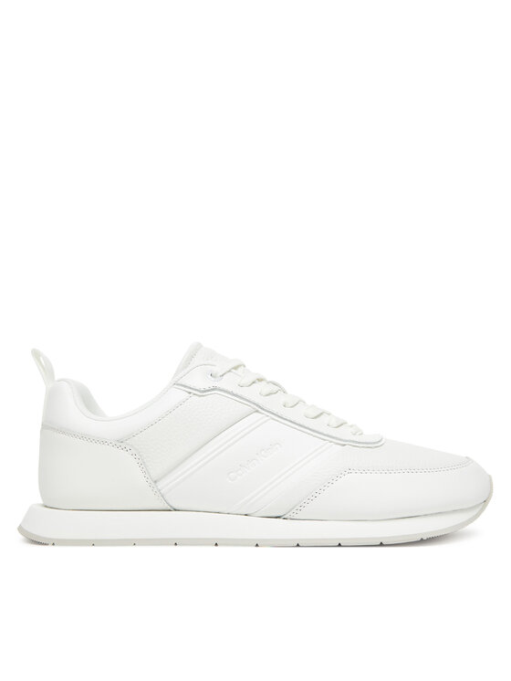 Calvin Klein Сникърси Low Prof Runn Laceup Tape HM0HM01897 Бял за Мъже цена