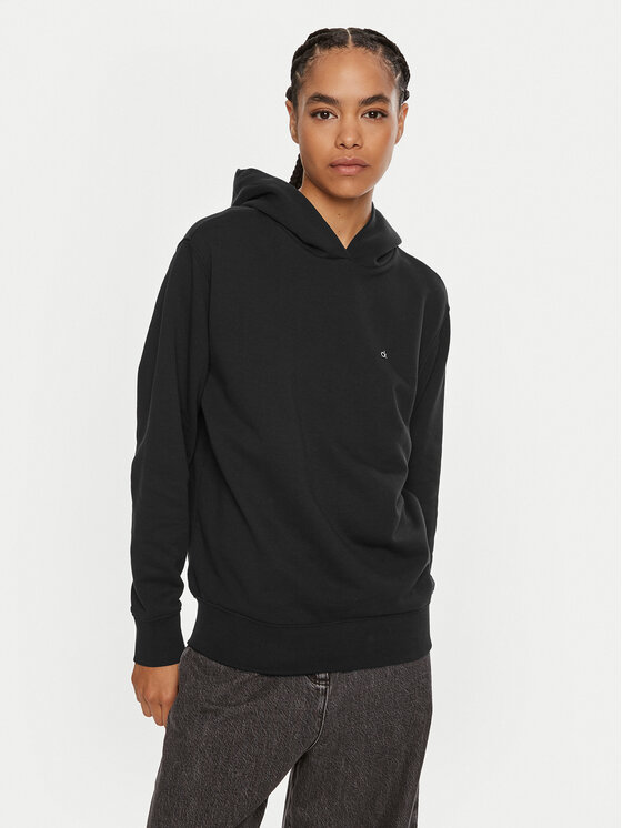 Calvin Klein Суитшърт Emb Graphic K20K208062 Черен Relaxed Fit за Жени цена