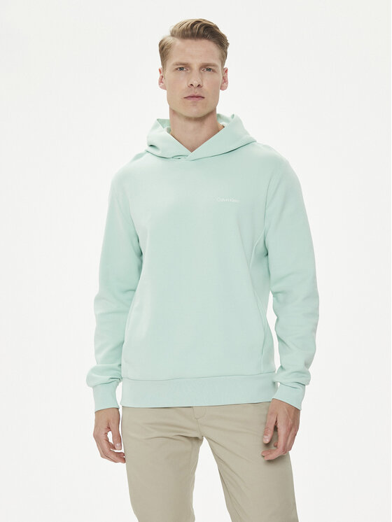 Calvin Klein Суитшърт Micro Logo K10K109927 Зелен Regular Fit за Мъже цена