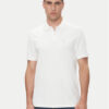 Calvin Klein Тениска с яка и копчета LV04LC239G Бял Regular Fit за Мъже цена
