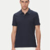 Calvin Klein Тениска с яка и копчета LV04LC239G Тъмносин Regular Fit за Мъже цена