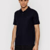 Calvin Klein Тениска с яка и копчета Refined Pique Chest K10K102964 Тъмносин Regular Fit за Мъже цена