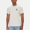 Calvin Klein Тишърт Abstract Graphic LV04RC853G Екрю Regular Fit за Мъже цена