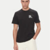 Calvin Klein Тишърт Abstract Graphic LV04RC853G Черен Regular Fit за Мъже цена