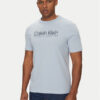 Calvin Klein Тишърт Double Logo K10K114149 Светлосиньо Regular Fit за Мъже цена