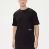 Calvin Klein Тишърт Off Placement K10K113102 Черен Regular Fit за Мъже цена