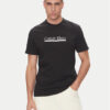 Calvin Klein Тишърт Outline Tape Graphic LV04RC852G Черен Regular Fit цвят на ниска цена