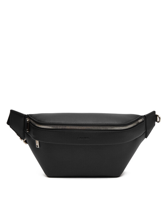 Calvin Klein Чанта за кръст Micro Pebble Waistbag 38 LV04D3002G Черен за Мъже цена