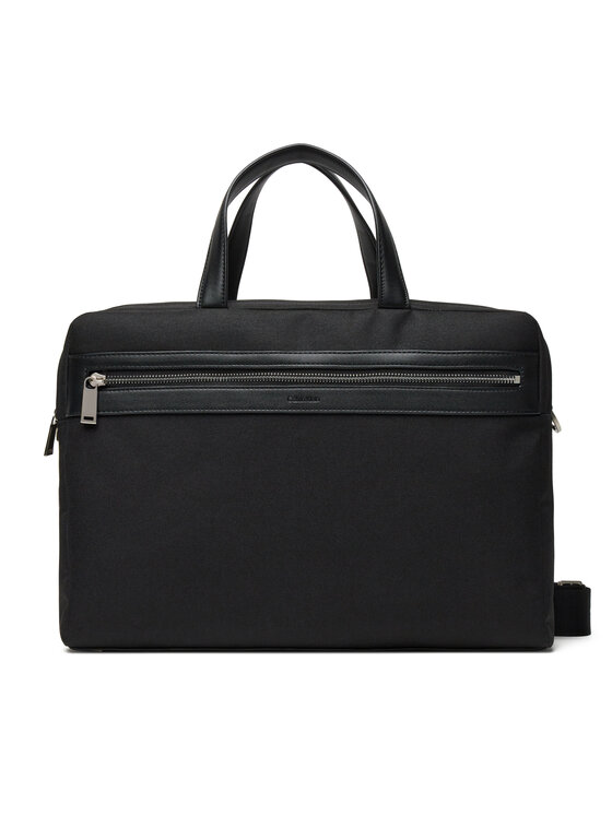 Calvin Klein Чанта за лаптоп Contrast Commuter Bag LV04D3032G Черен за Мъже цена