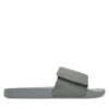 Calvin Klein Чехли Adj Pool Slide Canvas Logo HM0HM01749 Сив за Мъже цена
