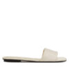 Calvin Klein Чехли Flat Slide Jacq HW0HW02388 Екрю за Жени цена