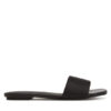 Calvin Klein Чехли Flat Slide Jacq HW0HW02389 Черен за Жени цена