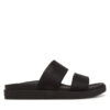 Calvin Klein Чехли Flat Slide Jacq HW0HW02487 Черен за Жени цена