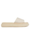 Calvin Klein Чехли Flatform Slide Jacq HW0HW02461 Екрю цвят на ниска цена