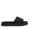 Calvin Klein Чехли Flatform Slide Jacq HW0HW02461 Черен за Жени цена