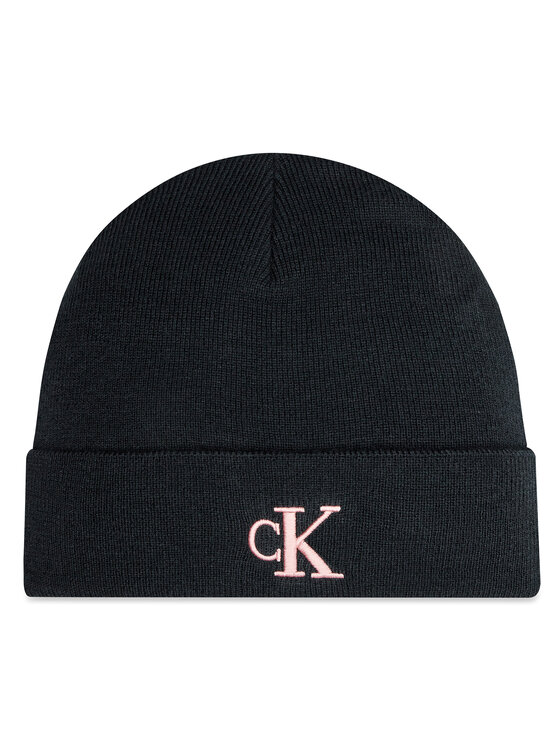 Calvin Klein Шапка Monogram Embro K60K612319 Черен за Жени цена