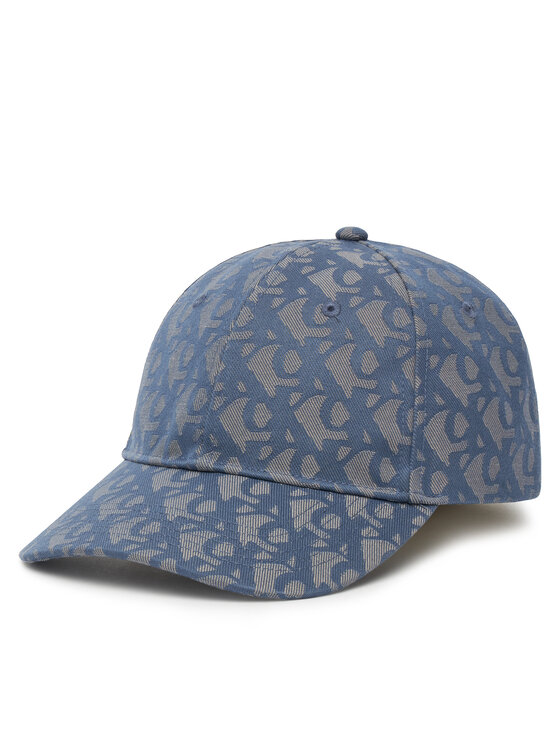Calvin Klein Шапка с козирка Aop 6 Panel Baseball Cap LV04K5058G Син за Жени цена