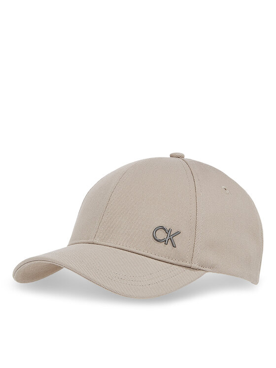 Calvin Klein Шапка с козирка Bombed Metal K50K512349 Бежов за Мъже цена