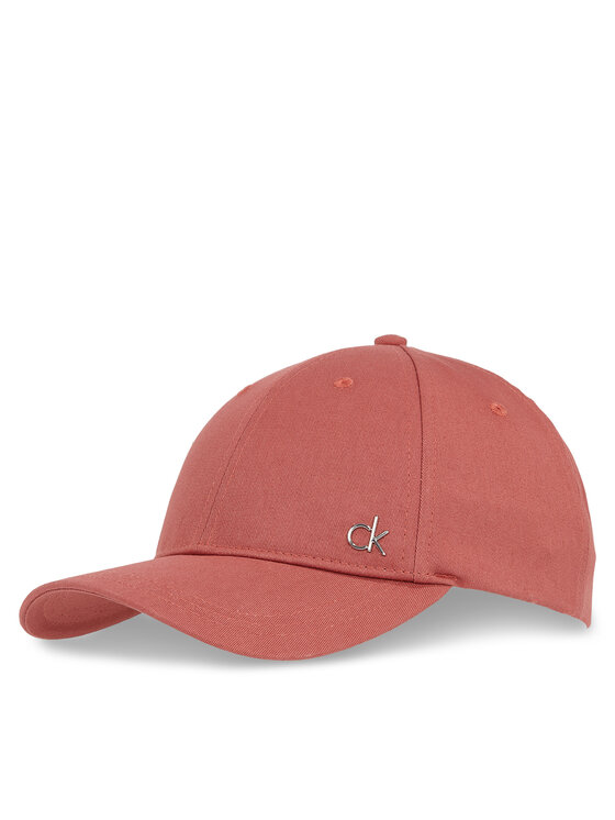 Calvin Klein Шапка с козирка K60K613102 Оранжев за Жени цена