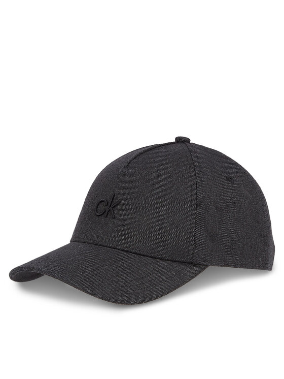 Calvin Klein Шапка с козирка Raised Embroidery K60K613118 Черен за Жени цена