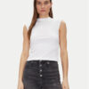 Calvin Klein топ Liquid Touch Top K20K208422 Бял Slim Fit за Жени цена