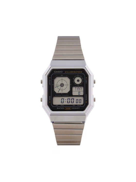 Casio Часовник A130WE-1AEF Сребрист за Мъже цена