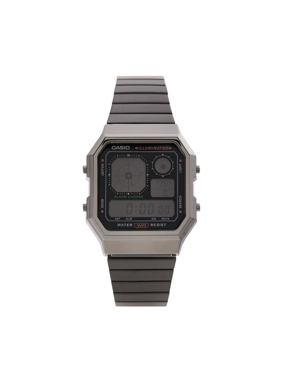 Casio Часовник A130WEGG-1AEF Сив за Мъже цена