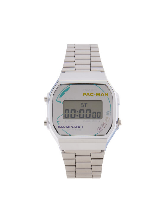 Casio Часовник A168WEPC-7AER Сребрист за Мъже цена