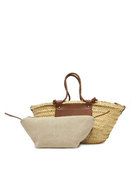 Castañer Дамска чанта Campania Mini 025743-2003 Бежов за Жени цена