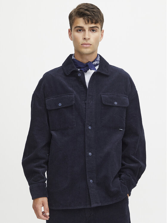 Casual Friday Риза 20504759 Тъмносин Regular Fit за Мъже цена