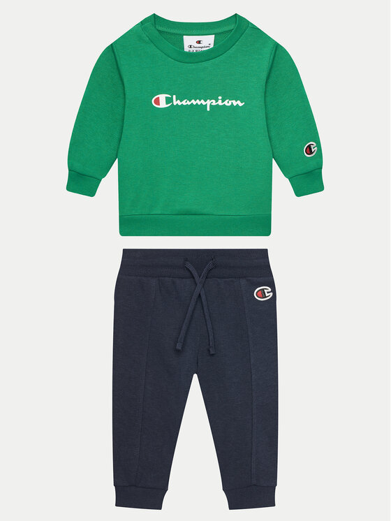Champion Анцуг 307057 Зелен Regular Fit за Момчета цена
