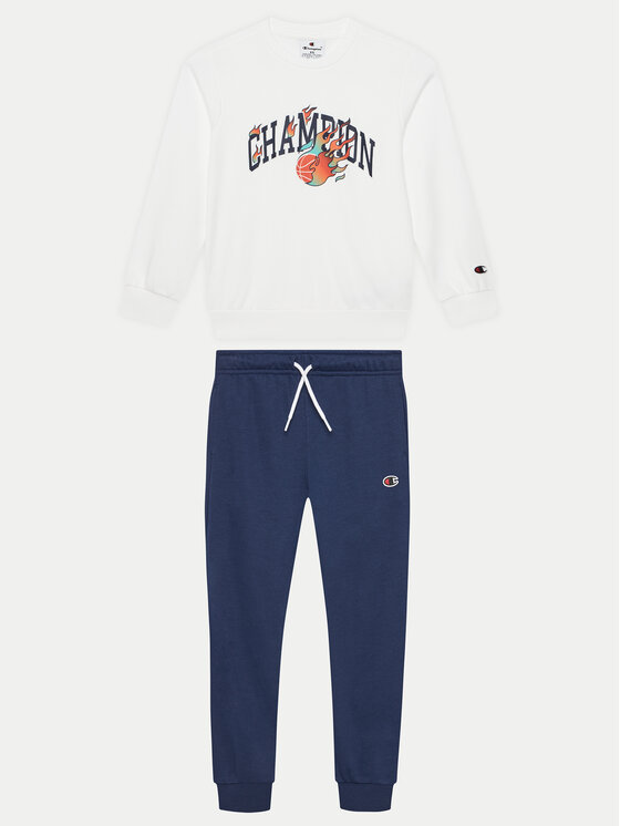 Champion Анцуг 307111 Бял Regular Fit за Момчета цена