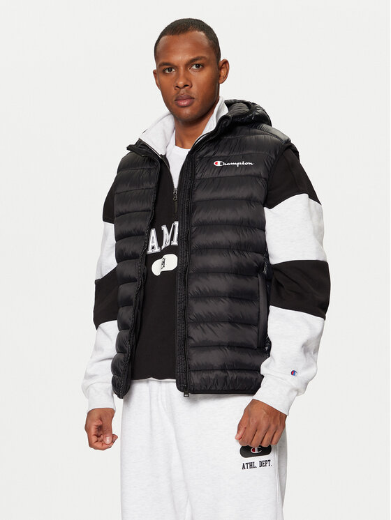 Champion Жилетка за костюм 220341 Черен Regular Fit за Мъже цена