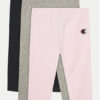 Champion Комплект 3 чифта клинове 404975 Цветен Slim Fit за Момичета цена