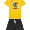 Champion Комплект тишърт и панталонки 307062 Жълт Regular Fit цвят на ниска цена