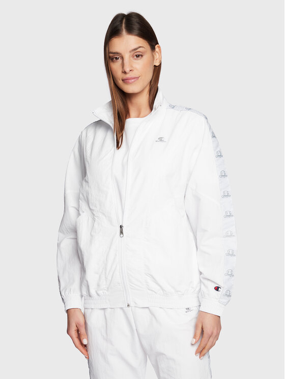 Champion Преходно яке 115494 Бял Regular Fit за Жени цена