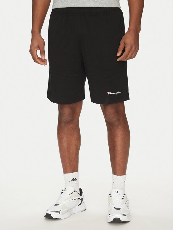 Champion Спортни шорти 220306 Черен Regular Fit за Мъже цена